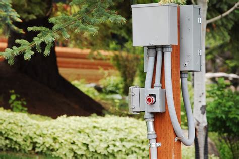 can you park next to an electrical box|planting too close to electrical box.